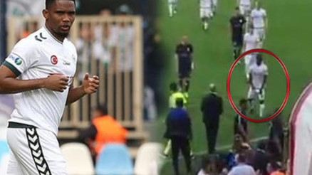 Antalyaspor Basın Sözcüsü Arıcı: TFF, Etoo hakkında işlem başlattı