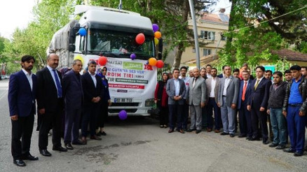 Gölbaşından Afrin ve Doğu Gutaya yardım