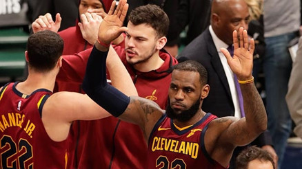 Cavaliers seriyi eşitledi