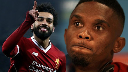 Salah attı Eto’o yıkıldı