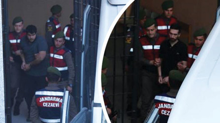 2 Yunan asker için karar verildi... İlk kez görüntülendiler