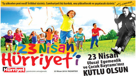 23 Nisan Hürriyet’i yarışmasını kazananlar açıklandı