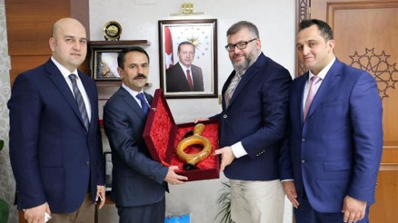 Göç İdaresi Genel Müdür Yardımcısı Ok, Vali Aktaşı ziyaret etti
