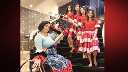 121 engelli çocuk için sahnedeler