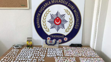 Tekirdağda uyuşturucu operasyonu