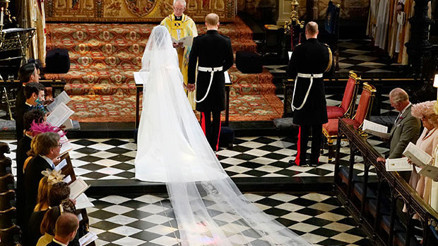 Yılın düğünü: Prens Harry ve Meghan Markle evlendi