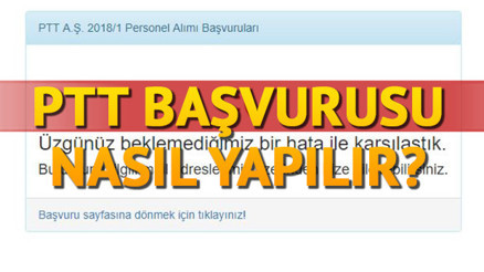 PTT personel alımı başvurusu uzatılacak mı