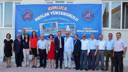 Kumluca MYOda mezuniyet heyecanı