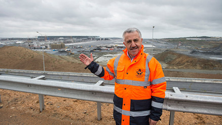 Yeni Havalimanında ilerleme seviyesi yüzde 90,5