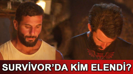 Survivorda elenen isim kim oldu Eleme gecesinin öne çıkanı Turabi Adem kavgası