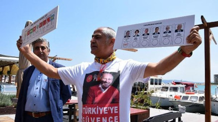CHPli Çam nasıl oy kullanılacağını anlatıyor