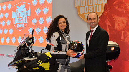 Aytemiz  Motorcu Dostu Trafik projesini başlattı