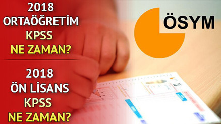 KPSS Ön lisans ve ortaöğretim sınavı ne zaman yapılacak 2018 KPSS başvuru tarihleri KPSS Ön lisans ve ortaöğretim sınavı ne zaman yapılacak 2018 KPSS başvuru tarihleri