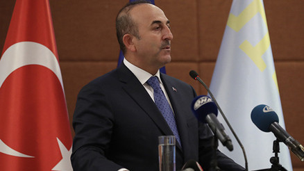 Bakan Çavuşoğlundan Kırım mesajı Bakan Çavuşoğlundan Kırım mesajı