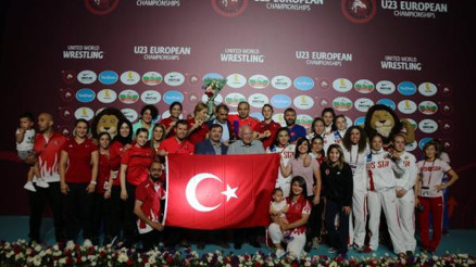 U23 Kadın Milli takımı Avrupa Güreş Şampiyonasında 3üncü oldu