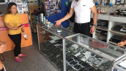Çerkezköyde 35 bin liralık telefon hırsızlığı