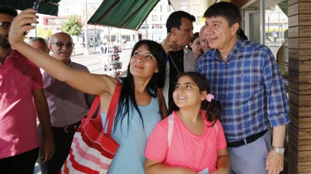 Başkan Türel esnafı ziyaret etti