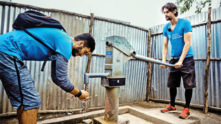 Futbol sahalarının iyilik meleği...