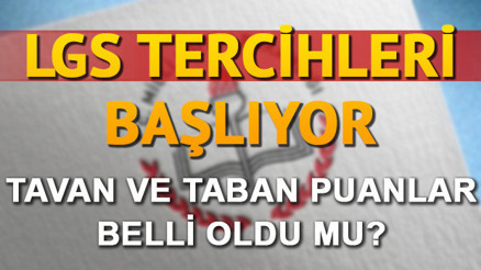 LGS tercih kılavuzu ve yerleştirme takvimi yayımlandı... Tercih sonuçları ne zaman açıklanacak