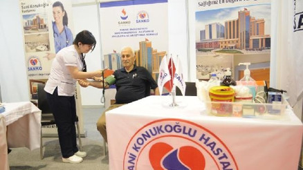 Sanko Üniversitesi Hastanesi, Gapshoes’ta stant açtı