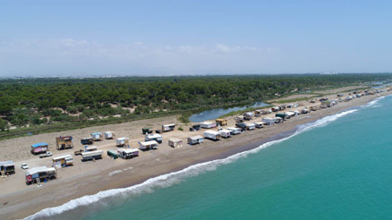 Denize sıfır oba ve çardak