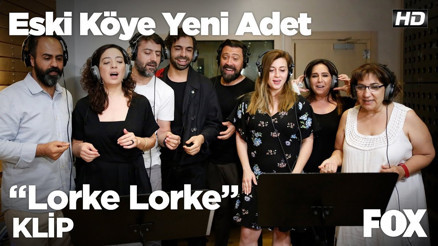 “Eski köye yeni adet” oyuncularından eğlenceli ‘Lorke Lorke’ performansı
