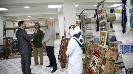 Karaköprüde kadınlara yönelik kurslara ilgi