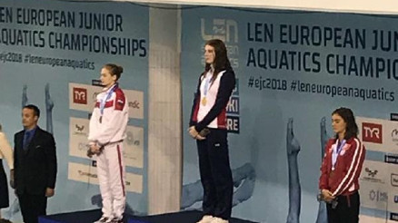 Milli yüzücü Selen Özbilen Avrupa 3üncüsü oldu