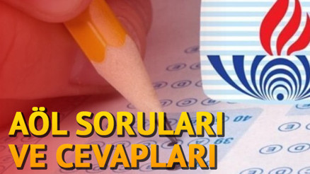 AÖL 3. dönem sınavı soru ve cevapları yayınlandı mı AÖL sınav sonuçları ne zaman açıklanacak