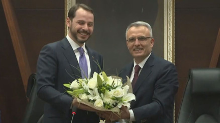 Maliye ve Hazine Bakanlığında devir teslim