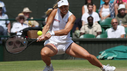 Wimbledon’ın ilk finalisti Alman tenisçi Kerber oldu