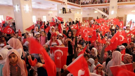 Mardinde, 15 Temmuz şehitleri için anma etkinliği