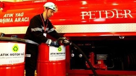 PETDER 20 bin ton atık yağ topladı