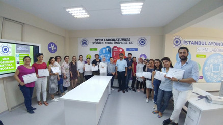 80 öğretmene STEM sertifikası