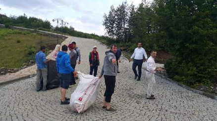 Yaylada temizlik farkındalık yarattı