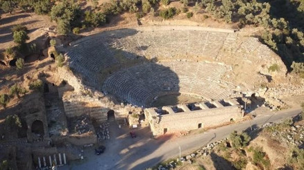Aydın Büyükşehir Nysa Antik Kentini dünyaya tanıtacak