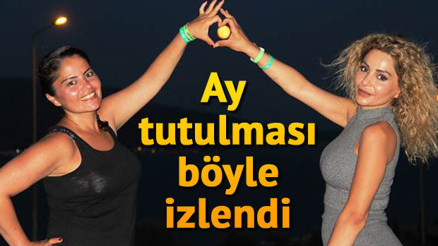 İşte Kanlı Ay tutulmasından dikkat çeken fotoğraflar