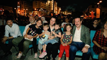 İlkadımda açık hava sinema festivali devam ediyor