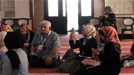 Yazarlık okulu öğrencileri Kudüste