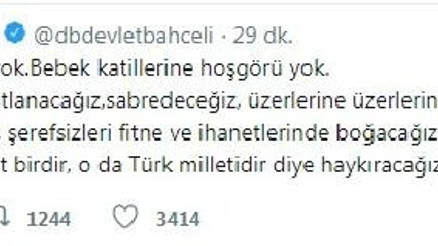 Bahçeli: Hakkarideki saldırı katliam ve insanlık suçudur