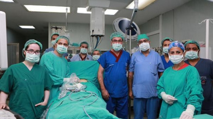 Anne karnındaki bebeğe hayat kurtaran operasyon