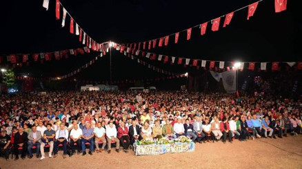 Başkan Sözlü, Kızıldağ Karakucak Güreşlerinde vatandaşla buluştu