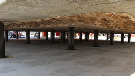 Tarihi Artuklu Hamamı yerine indiriliyor… Tarihi Artuklu Hamamı yerine indiriliyor…