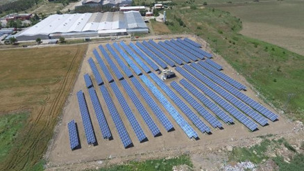 Edirnede tekstil fabrikası, enerjisini güneşten üretecek