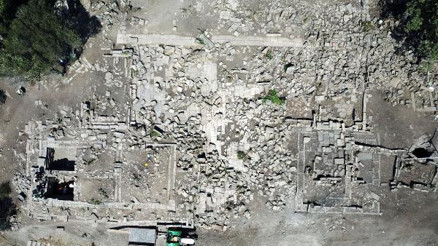 Athena Tapınağının kalıntısı su kuyusundan çıktı