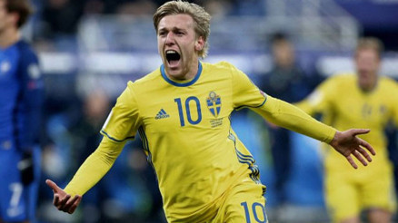 Emil Forsberg, Türkiye maçında yok