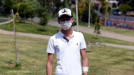 Tümör nedeniyle futbolu bırakan Volkanın hayali Muslera ile tanışmak