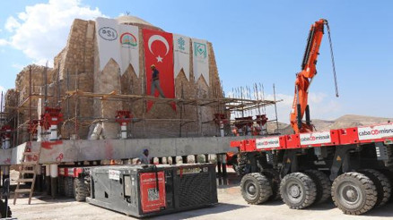 800 tonluk tarihi türbe, Hasankeyften taşınacak