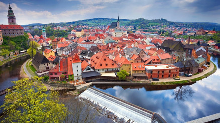 Sonbahar seninle ne güzel Cesky Krumlov…