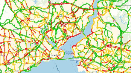 İstanbulda yağmur sonrası trafikte son durum